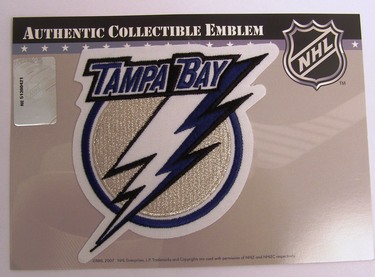 TAMPA BAY embroidered emblem(NHL)